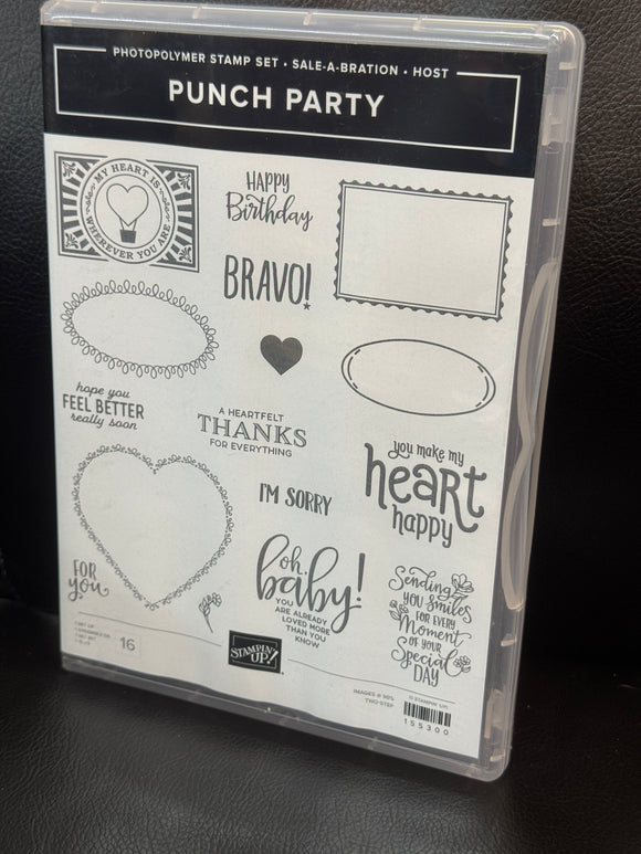 Punch Party Stamp Set