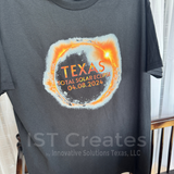 Texas eclipse tshirt