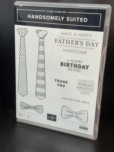 Handsomly Suited Stamp Set
