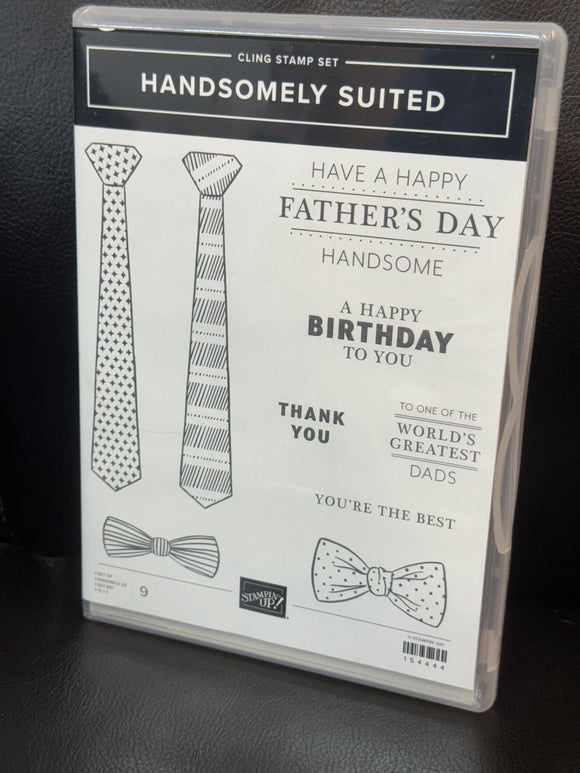Handsomly Suited Stamp Set