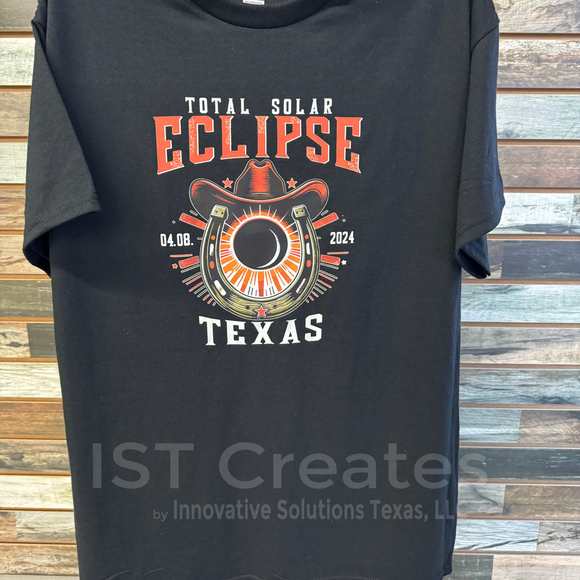 Western eclipse tshirt