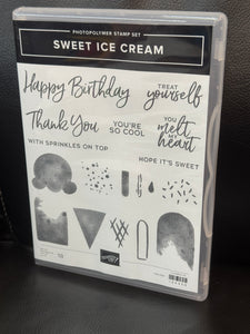 Sweet Ice Cream Stamp Set
