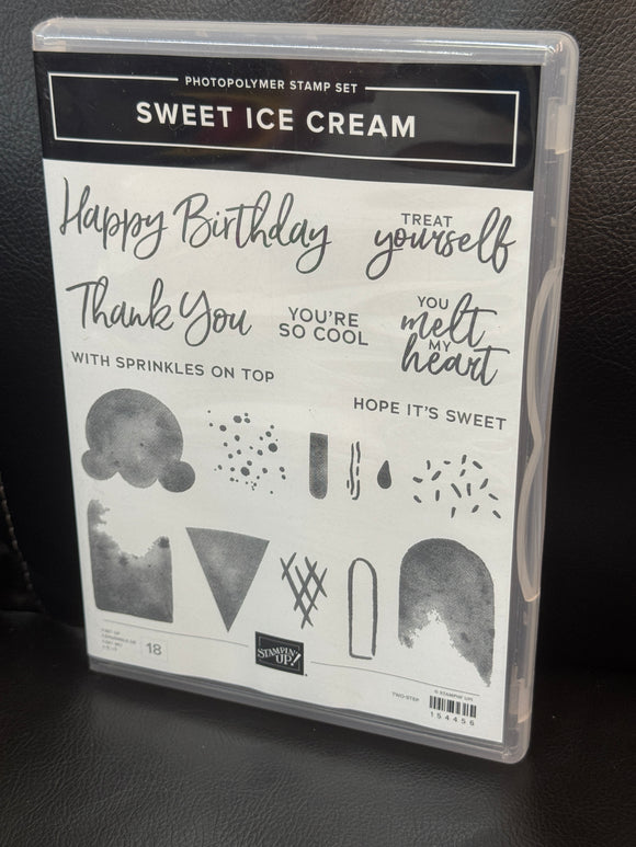 Sweet Ice Cream Stamp Set