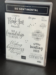 So Sentimental Stamp Set