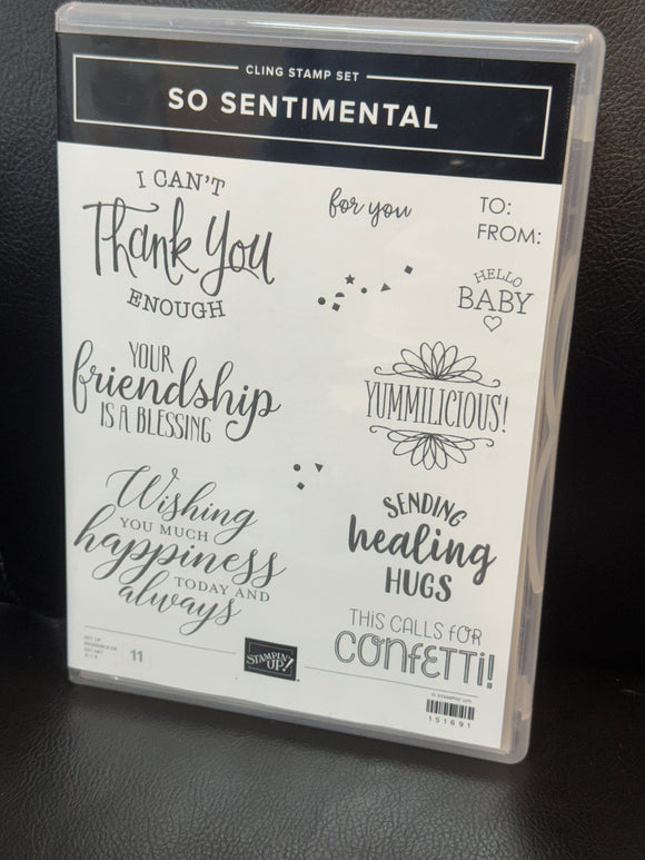 So Sentimental Stamp Set