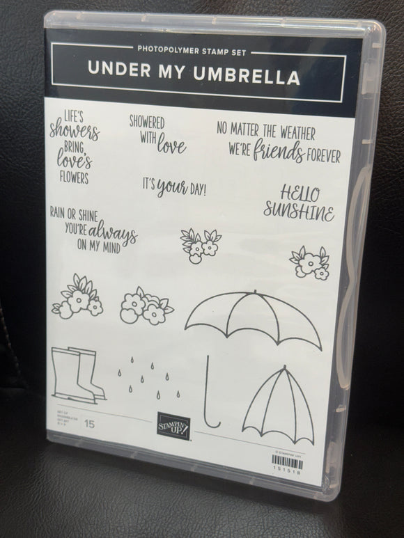 Under My Umbrella Stamp Set