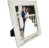 8x10 Laser Engraved Leatherette Photo Frame