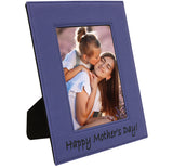 5x7 Laser Engraved Leatherette Photo Frame