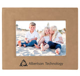 5x7 Laser Engraved Leatherette Photo Frame