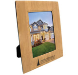 5x7 Laser Engraved Leatherette Photo Frame