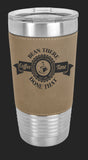 20 oz Polar Camel Leatherette Tumbler