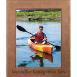 8x10 Laser Engraved Leatherette Photo Frame