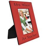 4x6 Laser Engraved Leatherette Photo Frame