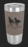 20 oz Polar Camel Leatherette Tumbler