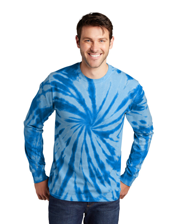 Adult Long sleeve tie dye tshirt