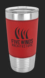 20 oz Polar Camel Leatherette Tumbler