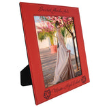 8x10 Laser Engraved Leatherette Photo Frame