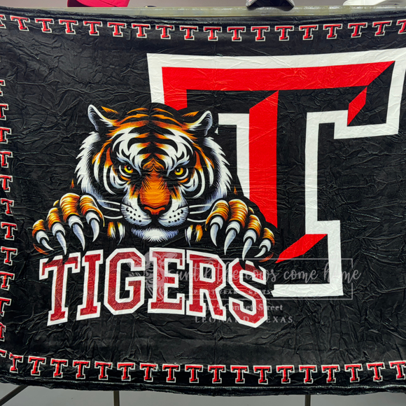 Trenton Tiger Cozy Fleece Blanket