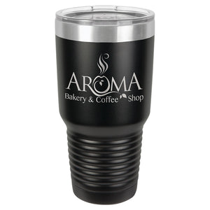 Laser Engraved 30 oz Stainless Steel Double Wall Tumbler