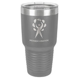 Laser Engraved 30 oz Stainless Steel Double Wall Tumbler