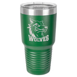 Laser Engraved 30 oz Stainless Steel Double Wall Tumbler