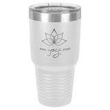 Laser Engraved 30 oz Stainless Steel Double Wall Tumbler