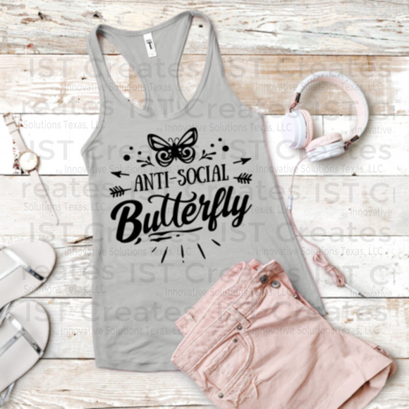 Antisocial Butterfly T-shirt