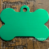 Laser Engraved Bone Pet Tag