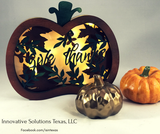 Fall Lighted Pumpkin in Four Designs